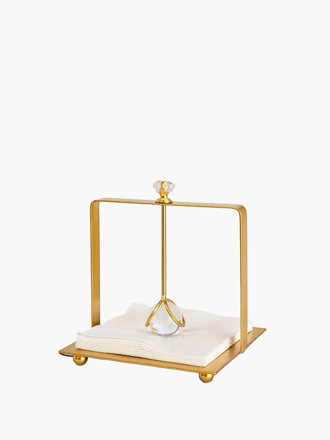 Wrought Iron Tissue Holder