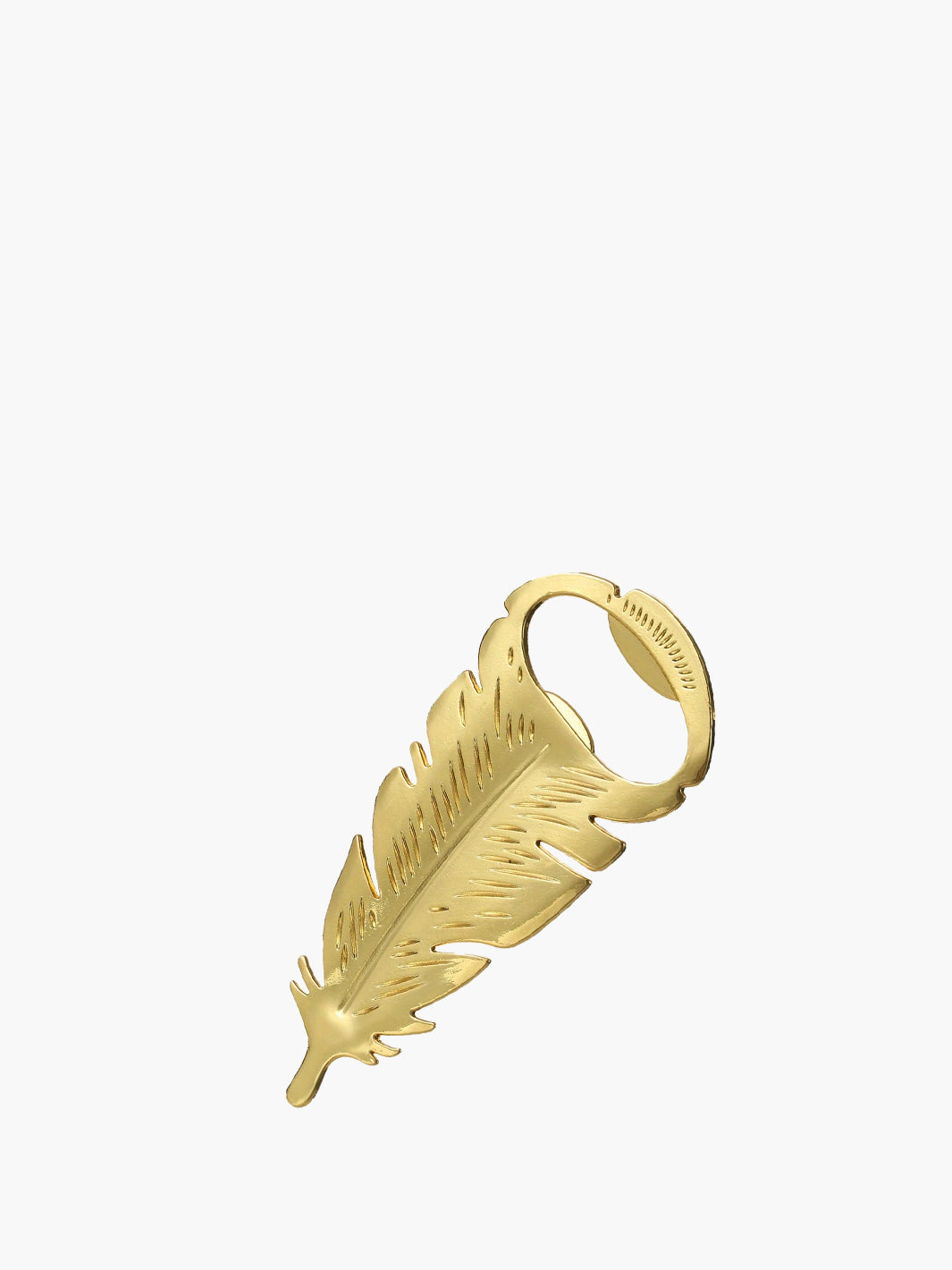 Gold Leaf Bottle Opener