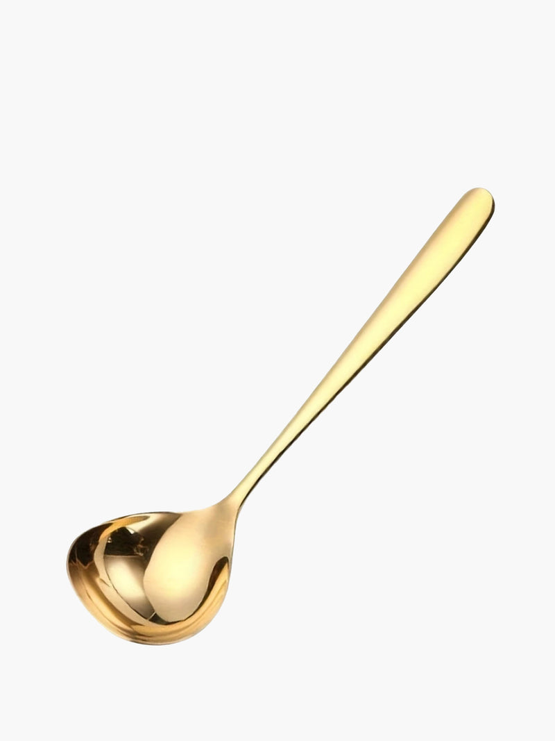 Gold Stainless Soup Ladle