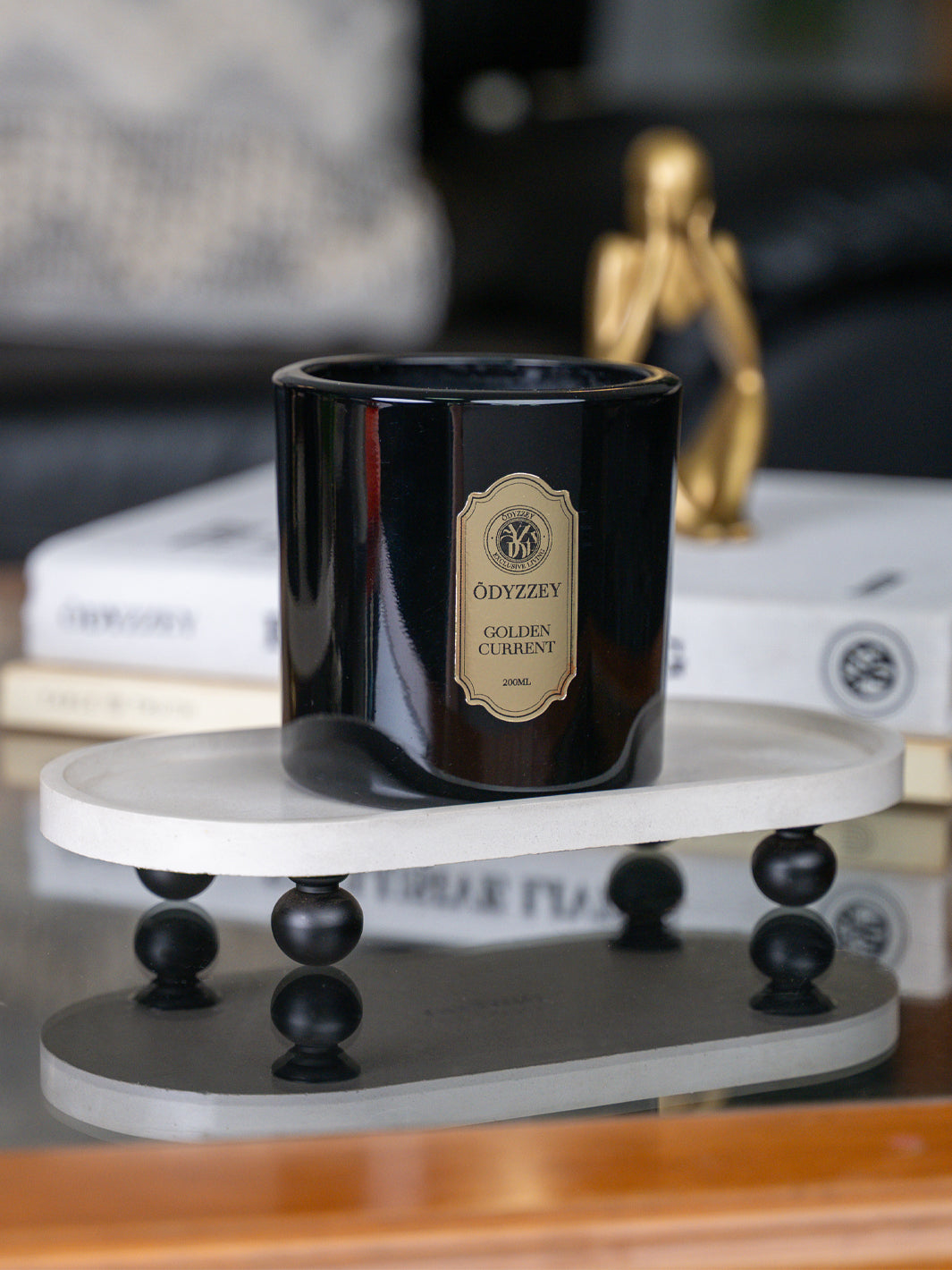 Golden Current Candle