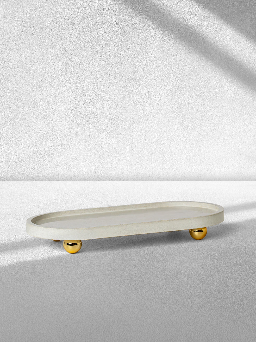 The Ruth Tray // Gold Feet