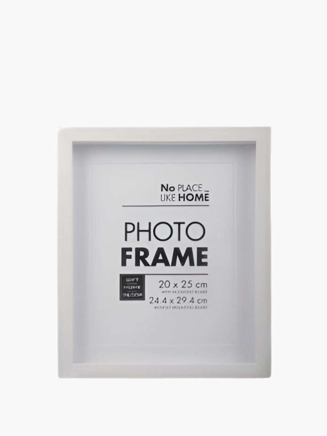 White Box Photo Frame - 20x25cm