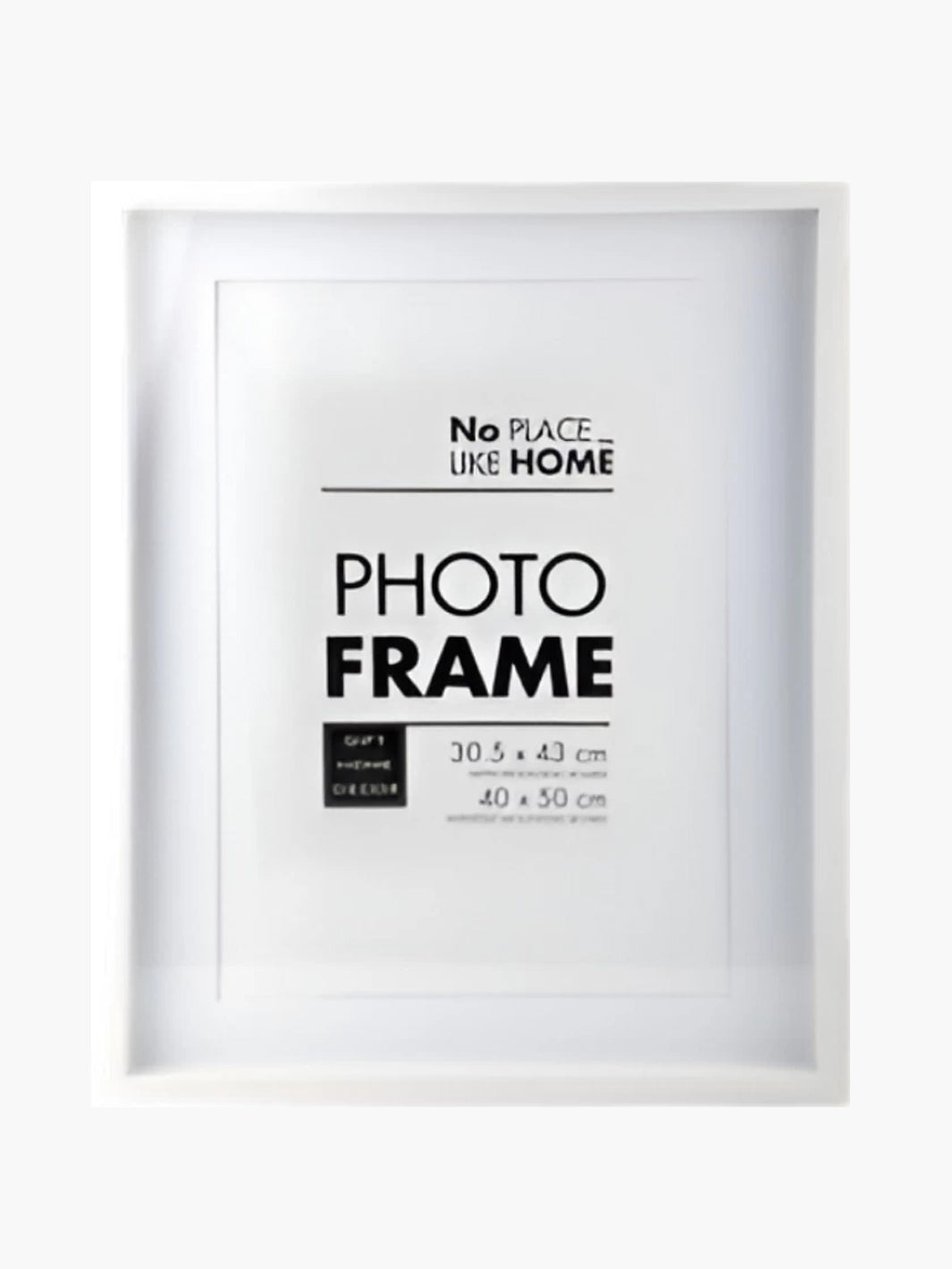 White Box Photo Frame - 30.5cm x 43cm