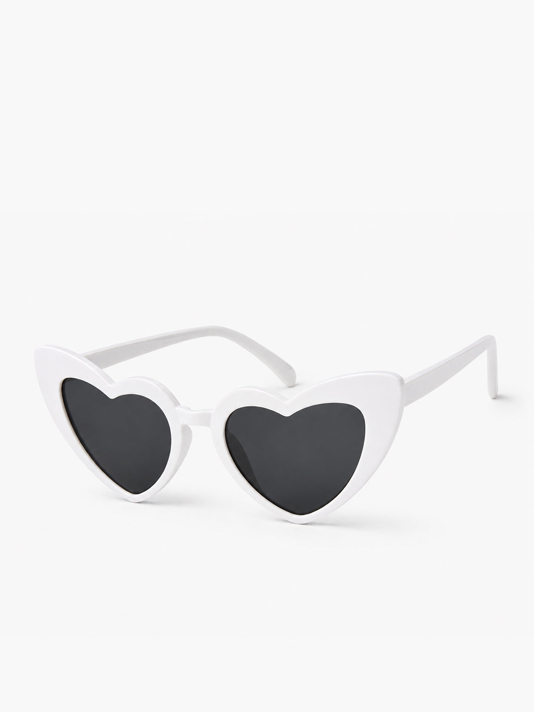 Heart Sunglasses - White