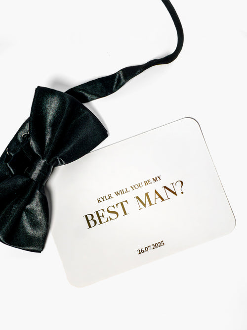 "Will You Be My" - Proposal Card