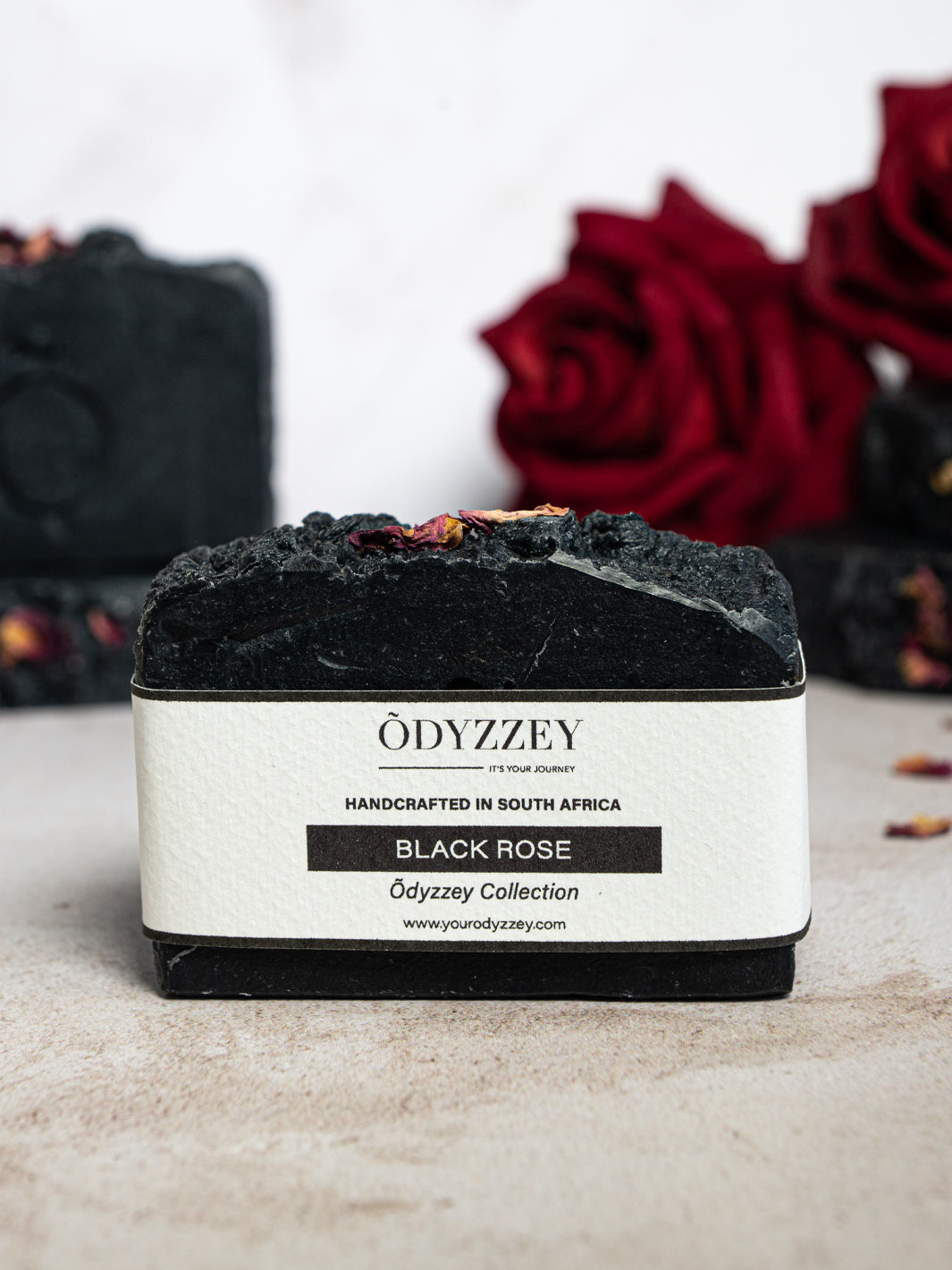 Black Rose // Charcoal Soap Bar