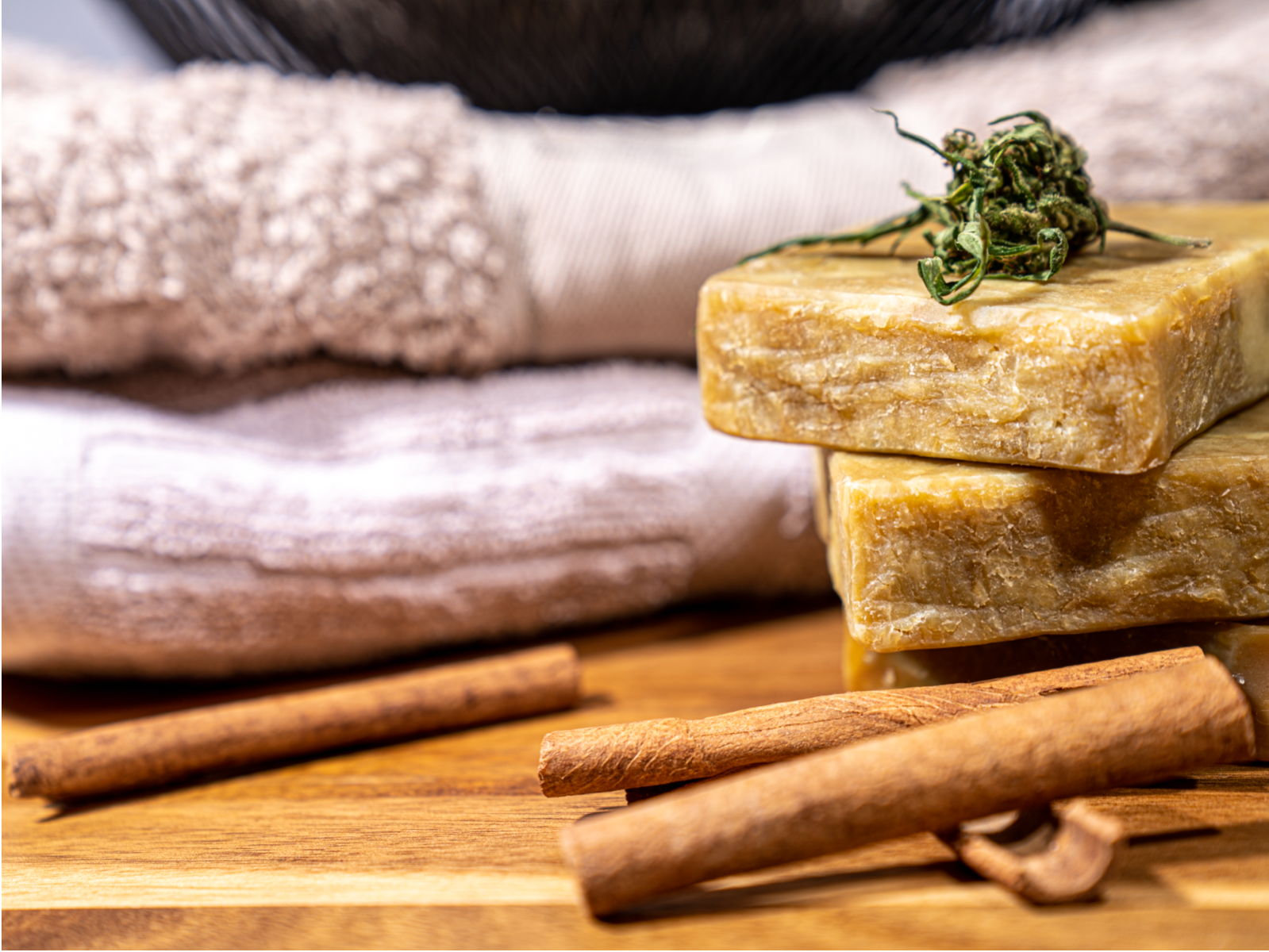 Cinnamon // Cannabis Soap Bar