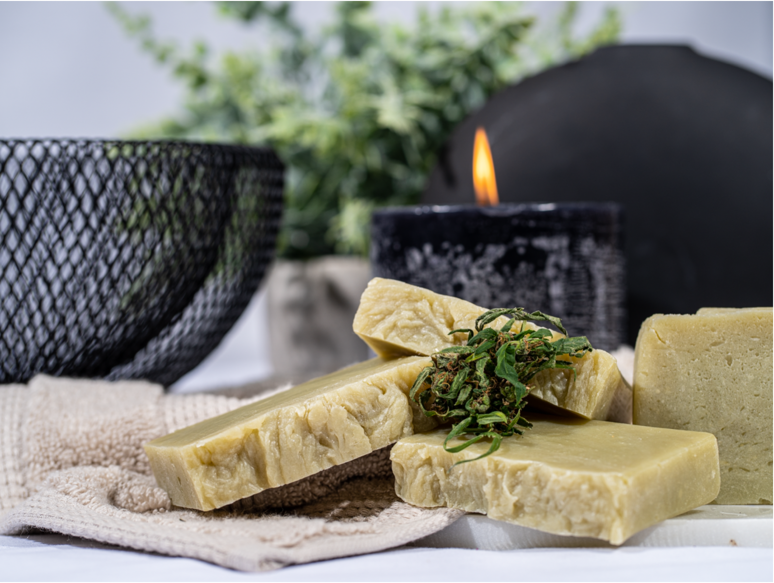 Geranium // Cannabis Soap Bar